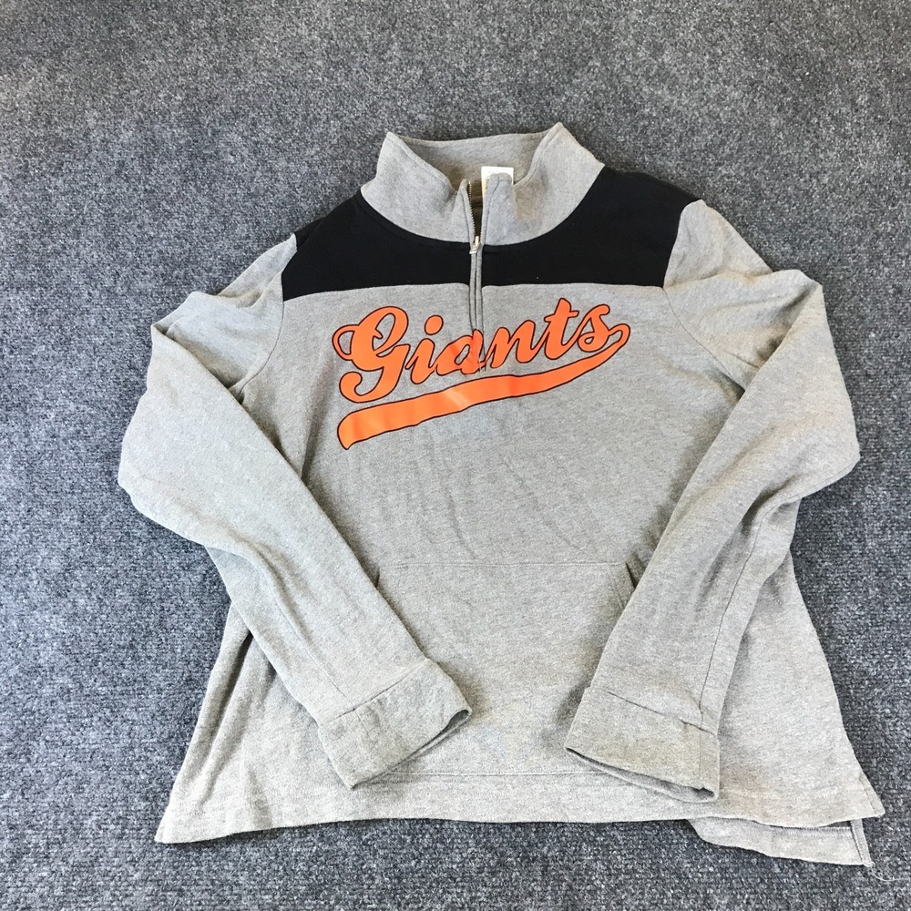San Francisco Giants Top Womens Large Gray Victoria's Secret MLB Baseball Sports